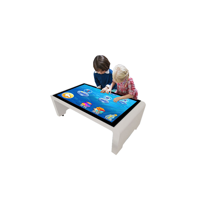 55 inch multitouch table screen table with pc