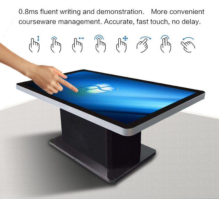 Table Device 55 inch T-shaped Touch Coffee Table