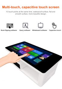 touch screen activity table