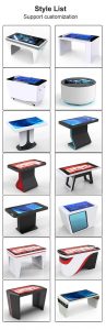 touch screen computer table