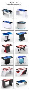touch screen computer table