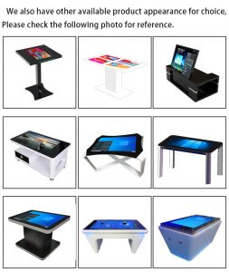 touch screen table for sale
