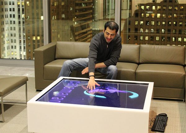 Round Table Smart Simple and Stylish Smart Touch Table Leading the Trend of Intelligent ...
