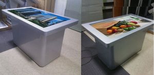 digital touch screen table
