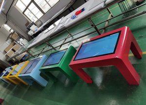 interactive touch screen table