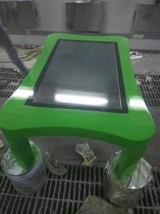 large touch screen table