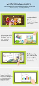touch screen activity table