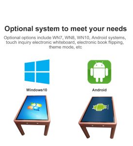 touch screen table price