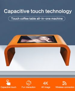 touch screen tv table