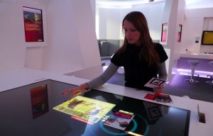 Multitouch table