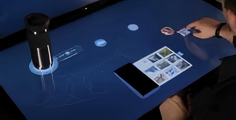 55-Inch Object Recognition Touch Table - Interactive Touch Table Terminal