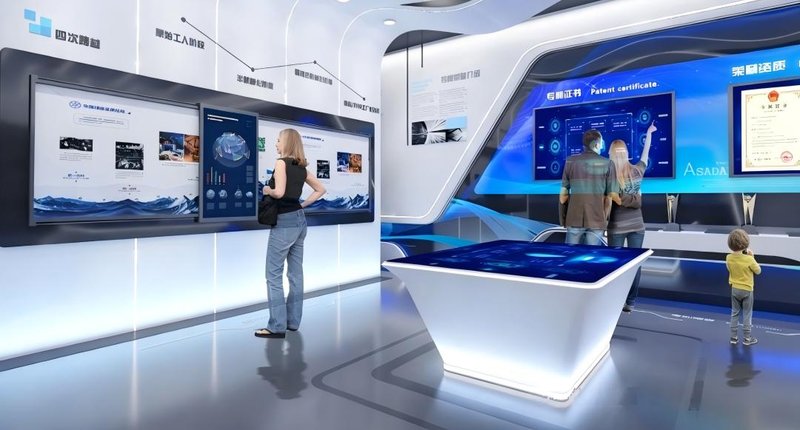 Large-Scale Interactive Touch Table - Interactive Touch Table Terminal