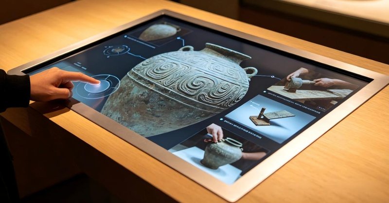 Large-Scale Interactive Touch Table - Interactive Touch Table Terminal