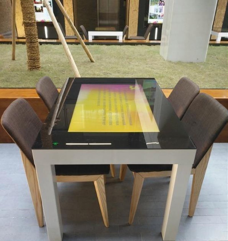 Next-Generation Smart Touch Table - Interactive Touch Table Terminal
