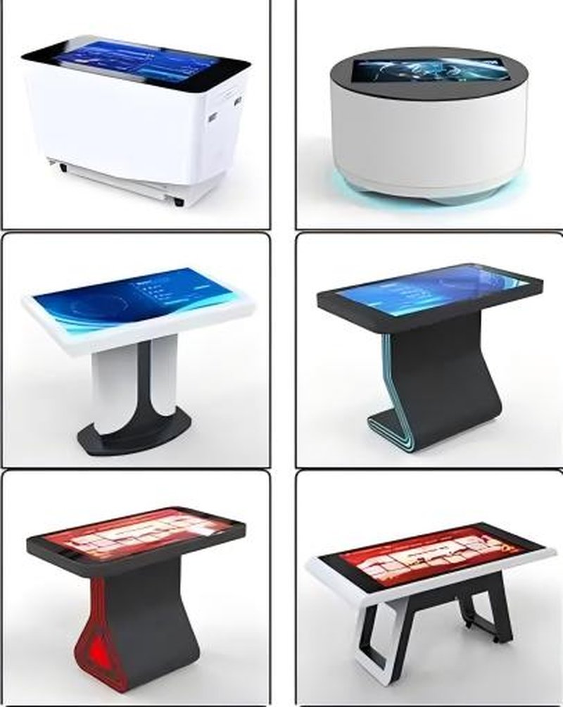 Touch Table Commercial Application Scenarios - Interactive Touch Table Terminal