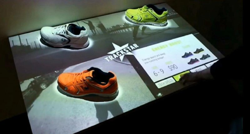 VR Panoramic Interactive Recognition Table - Interactive Touch Table Terminal
